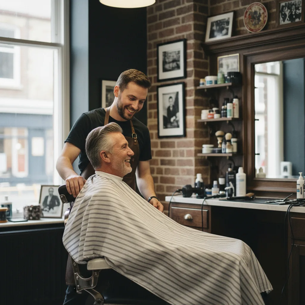 A local barbers & salons business